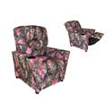 Dozydotes Kids Recliner Chair - Pink Camo Cup Holder - Thumbnail 2