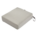 Heavy Duty Outdoor Patio Cushion 5 Thick Heather Grey Thumbnail - 1