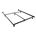 Hollywood Bed Frames Low Profile Bed Frame with Rollers Thumbnail - 1