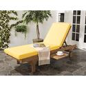 Safavieh Newport Chaise Lounge Chair With Side Table Thumbnail - 1