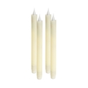 Melrose International LED Wax Taper Candle with Moving Flame (Set of 4) Thumbnail - 1