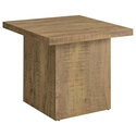 Coaster Devar Square Engineered Wood End Table Mango Thumbnail - 1