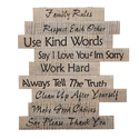 Nearly Natural 25in. Farmhouse Wood Inspirational Wall Art Decor Thumbnail - 1