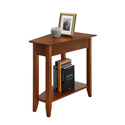 Convenience Concepts American Heritage Wedge End Table with Shelf Thumbnail - 1