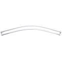 Double Curved Shower Curtain Rod 60 Stainless Steel - Barclay Products Thumbnail - 1