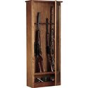 10 Gun Cabinet, Solid Wood Construction, American Furniture Classics Thumbnail - 1