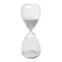 8" Ferdinand 30-Minute Hourglass, White Sand Set of 2 Thumbnail - 1