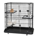 Prevue Pet Products Deluxe Cat Home - 3 Level Cat Cage by Products Thumbnail - 1