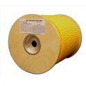 T.W . Evans Cordage Polypro Rope 3/8" x 600ft - Yellow Twisted Rope Thumbnail - 1