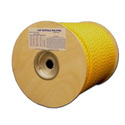 T.W . Evans Cordage Polypro Rope 1/2" - Yellow Twisted Polypropylene Cord Thumbnail - 1
