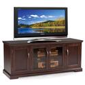 Solid Wood Mission Oak TV Stand for 65 TVs, Storage & Shelves Thumbnail - 1