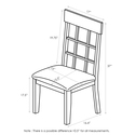 Furinno Helena Dining Chair Set (2 Chair Set) Thumbnail - 1
