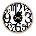 Melrose International Oversized Number Wall Clock 23.5"D Thumbnail - 1
