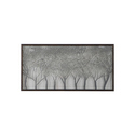 A&B Home Giotto Forest Shadow Box Wall Decor - 39.5"W x 1"L x 19.5"H - Grey/Dark Brown Thumbnail - 1