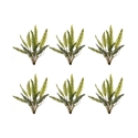 Melrose International Varigated Fern Foliage Bush (Set of 6) Thumbnail - 1
