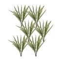 Melrose International Fern Foliage Bush (Set of 6) Thumbnail - 1