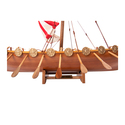 Old Modern Handicrafts Drakkar Viking Historic Boat Model - Thumbnail 2