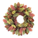 Melrose International Fall Magnolia Leaf Wreath 26"D Thumbnail - 1