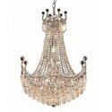 Elegant Lighting Value Corona 15 light Chrome Chandelier Clear Royal Cut Crystal - Finish:Chrome - Finish:Chrome - Finish:Chrome - Finish:Chrome - Finish:Chrome Thumbnail - 1