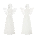 Melrose International Angel (Set of 4) 6.5"H Resin Thumbnail - 1