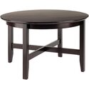 Winsome Wood Toby Round Coffee Table, Espresso Thumbnail - 1