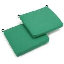 20-inch by 19-inch Spun Polyester Chair Cushion (Set of Two) Thumbnail - 1