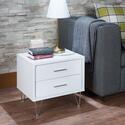 ACME Deoss Nightstand, White Thumbnail - 1