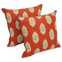 Corded Throw Pillows Set of 2 - Classic Comfort & Easy Cleaning Thumbnail - 1