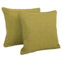 18-inch Outdoor Spun Polyester Square Throw Pillows (Set of 2) Thumbnail - 1