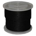 T.W . Evans Cordage Black Propylene Derby Rope - 3/8" x 300ft Thumbnail - 1
