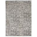 Calvin Klein Rush Ivory/Grey 6' x 9' Area Rug, Modern, Abstract, Easy Cleaning, Non Shedding, Bed Room, Living Room, Dining Room, Kitchen (6x9) Thumbnail - 1