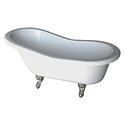 Luxurious Acrylic Slipper Tub Dbl - Barclay Products Thumbnail - 1