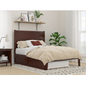 AFI NoHo Full Bed with Twin Trundle in Walnut Thumbnail - 1