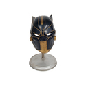 Old Modern Handicrafts Black Panther Helmet Metal Handmade Thumbnail - 1