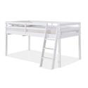 Bolton Furniture Roxy Twin Junior Loft Bed, White Thumbnail - 1