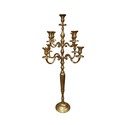 ASHLUXE Aurelia 72-Inch Tall Metal Candelabra 9 Candle Holders - Bronze Thumbnail - 1