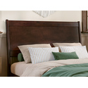 AFI, Casanova Full Solid Wood Panel Headboard, Walnut Thumbnail - 1