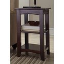 Shaker Cottage 2 Shelf End Table, Espresso Thumbnail - 1