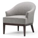 Taupe Mid Century Modern Tub Chair, Louise Collection - CCT Global Sourcing Thumbnail - 1