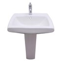 4 Pedestal Sink Vitreous China Large Capacity Basin - Barclay Products Thumbnail - 1