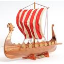 Old Modern Handicrafts Drakkar Viking Historic Boat Model - Thumbnail 15