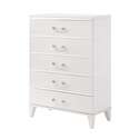 Room Designs Chest White Contemporary Rectangle Thumbnail - 1