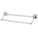 Vintage Chrome Dual Towel Bar Mounting Hardware Included - Kingston Brass Thumbnail - 1