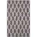 Barcelona Shag Silver/Ivory Square Rug Thumbnail - 1