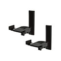Rocelco B-Tech Ultra grip Pro Speaker Mount Set of 2 - Black - Thumbnail 1