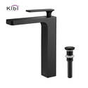 Kibi Infinity Single Handle Bathroom Vessel Sink Faucet with Pop Up Drain Thumbnail - 1