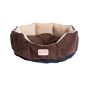 Armarkat Cozy Cat & Small Dog Bed - Mocha Beige Thumbnail - 1