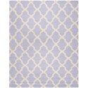 Lavender Ivory Large Rectangle Rug Thumbnail - 1