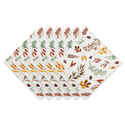 DII Thanksgiving Thankful Autum, Fall Leaves, Napkin Set Thumbnail - 1
