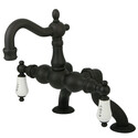 Clawfoot Tub Faucet Oil Rubbed Bronze Filler Sink Fixture - Kingston Brass Thumbnail - 1
